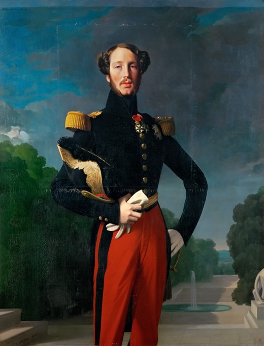 Prince Ferdinand Philippe, Duke of Orléans (1810-1842) from Jean Auguste Dominique Ingres