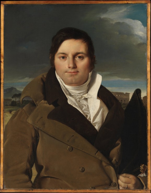 Portrait of Joseph-Antoine Moltedo from Jean Auguste Dominique Ingres