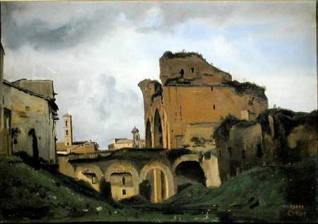 Basilica of Constantine from Jean-Baptiste-Camille Corot