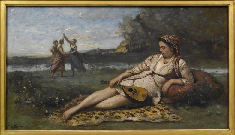 Young Women of Sparta (Jeunes filles de Sparte) from Jean-Baptiste-Camille Corot