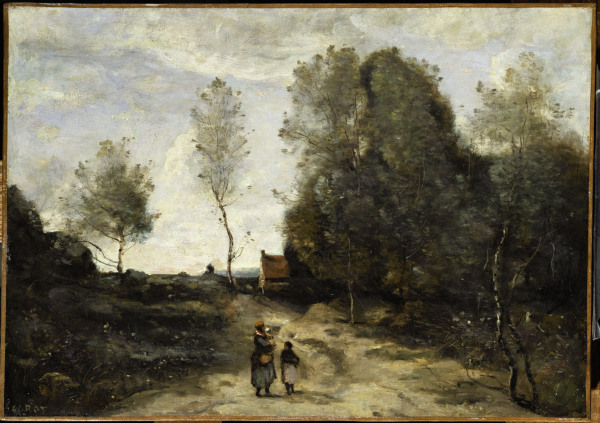 The Street from Jean-Baptiste-Camille Corot