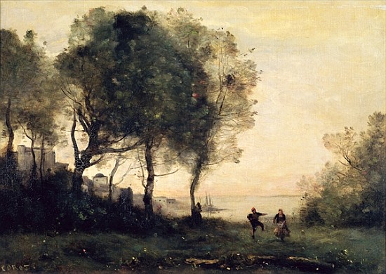 Souvenir of Italy from Jean-Baptiste-Camille Corot