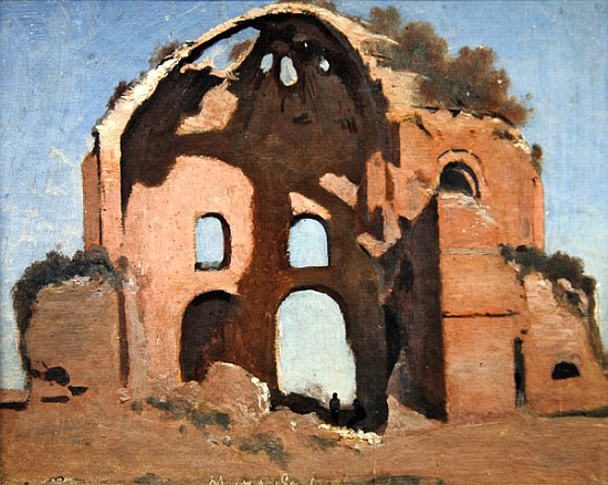 Temple of Minerva Medica, Rome from Jean-Baptiste-Camille Corot