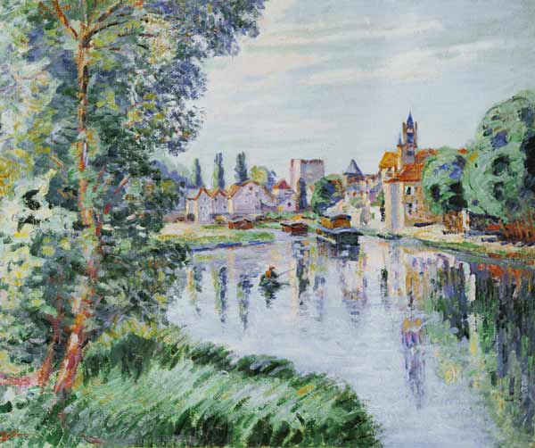 The Old Samois, c.1900 (oil on canvas) from Jean Baptiste Armand Guillaumin