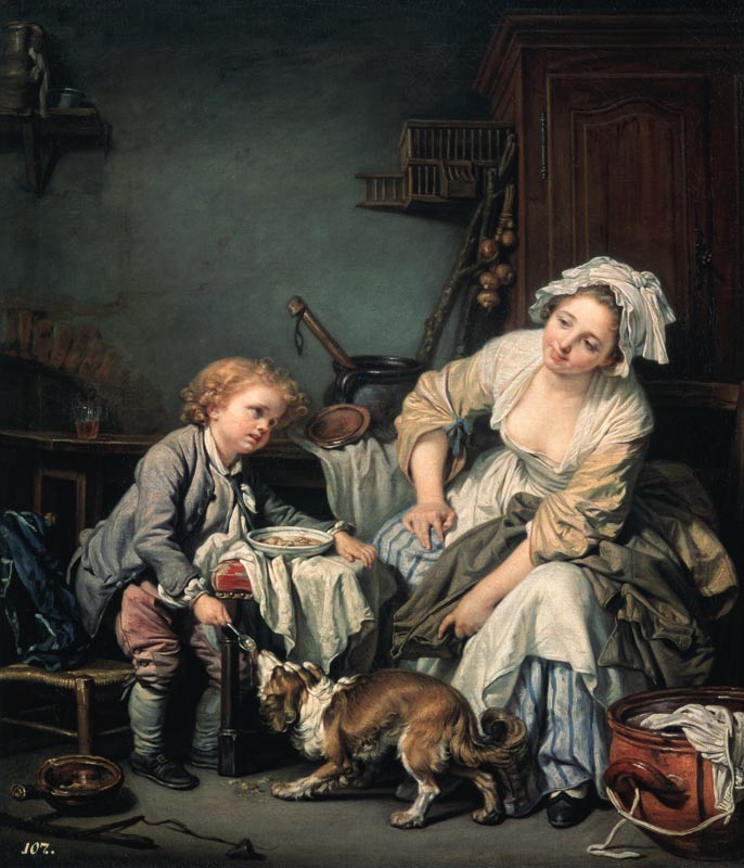 Spoilt Child from Jean Baptiste Greuze