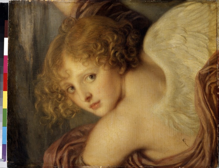 Cupid's head from Jean Baptiste Greuze