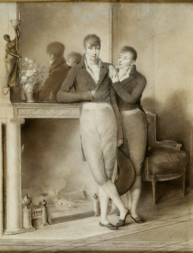 Two Young Men from Jean-Baptiste-Jacques Augustin