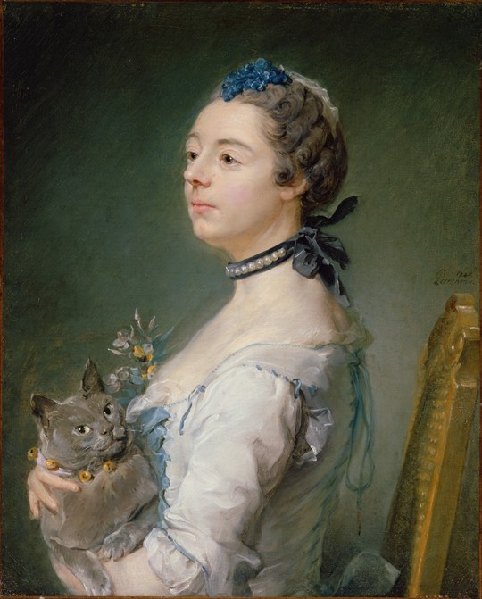 Magdaleine Pinceloup de la Grange, née de Parseval from Jean-Baptiste Perronneau