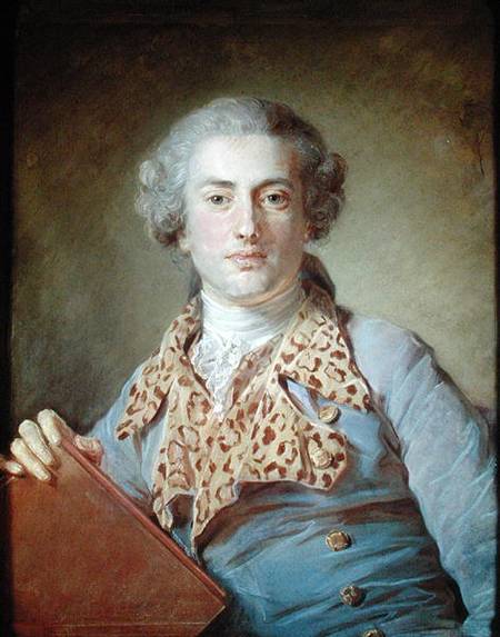 Portrait of Jean-Georges Noverre (1727-1810) from Jean-Baptiste Perronneau