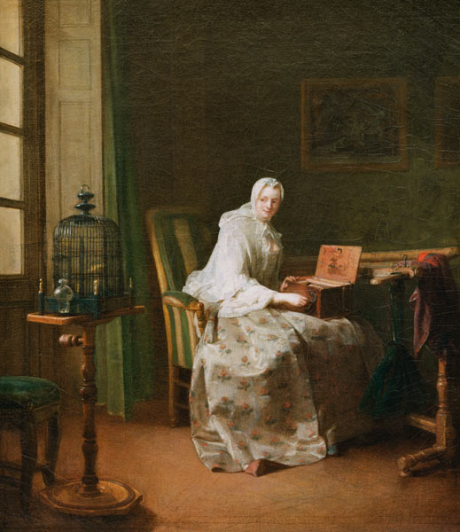 La Serinette from Jean-Baptiste Siméon Chardin