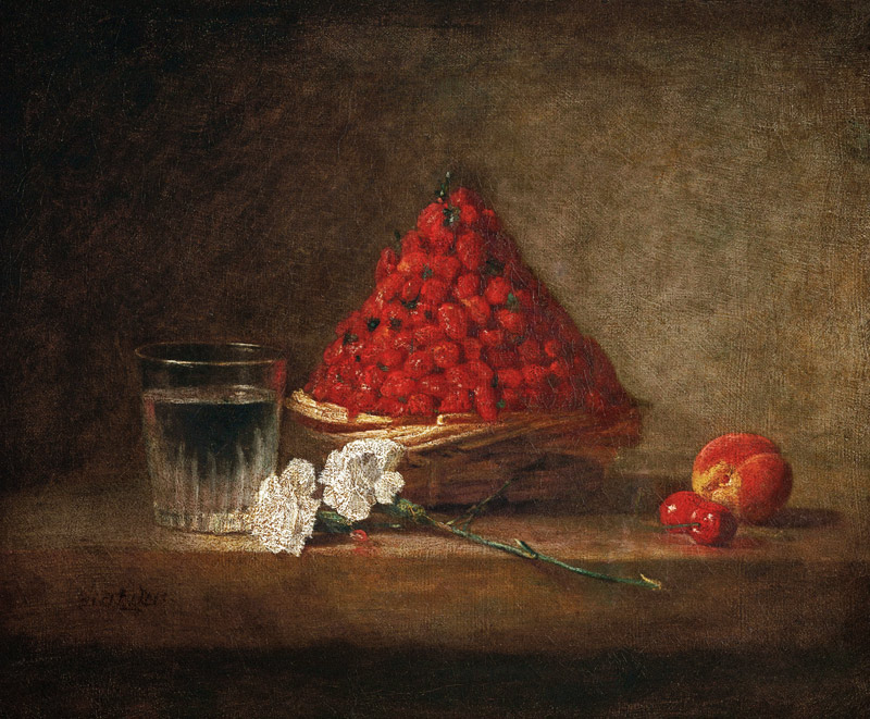 Strawberry Basket from Jean-Baptiste Siméon Chardin