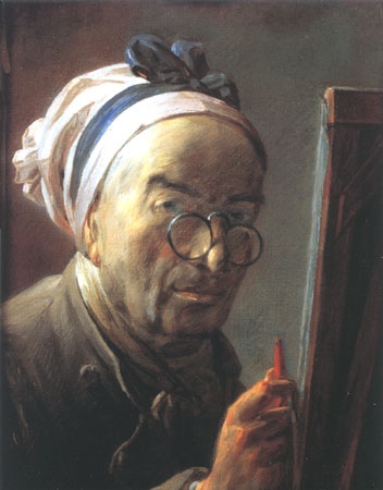Self-portrait ll from Jean-Baptiste Siméon Chardin