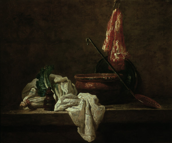 Stll Life from Jean-Baptiste Siméon Chardin