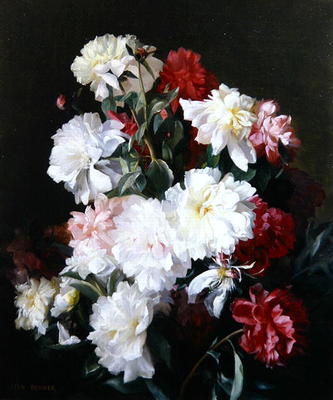 Still Life of Flowers (oil on canvas) from Jean Benner