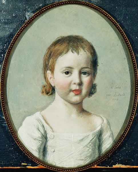 Büstenporträt von Matthew Robinson Boulton im Alter von 3 Jahren from Jean-Étienne Liotard