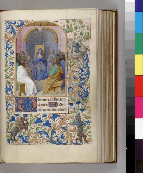 Pentecost (Book of Hours) from Jean Fouquet