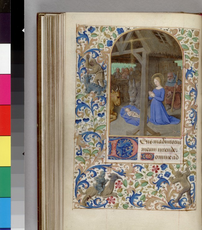 Nativity (Book of Hours) from Jean Fouquet