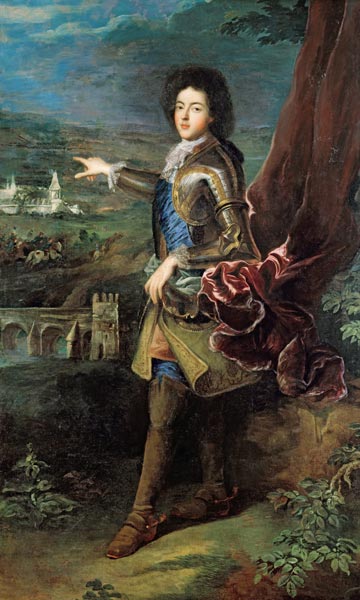 Portrait of Louis Auguste de Bourbon (1670-1736) Duke of Maine from Jean François de Troy