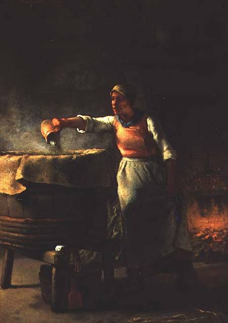The Washing Tub from Jean-François Millet