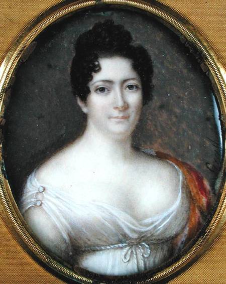 Mademoiselle Mars (1779-1847) from Jean Francois Strasbeaux