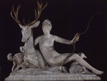 Diana mounted on a stag from Jean Goujon