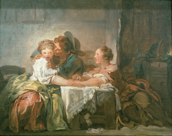 The Lost Forfeit from Jean Honoré Fragonard