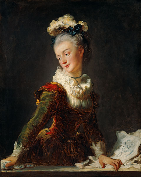Marie-Madeleine Guimard (1743-1816) from Jean Honoré Fragonard