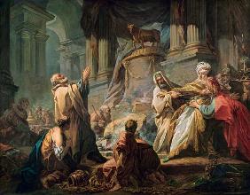 Jeroboam Sacrificing to the Golden Calf