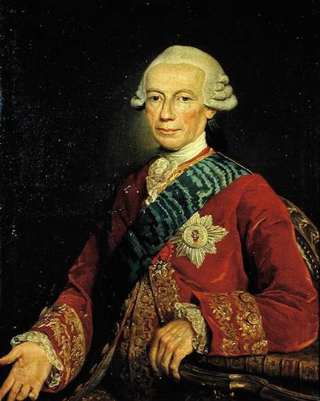 Count Claude-Louis-Robert de Saint-Germain (1707-78) from Jean Joseph Taillasson