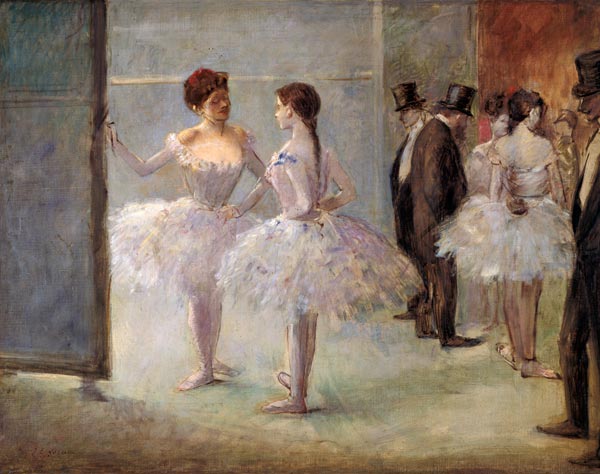 Dancers in the Wings at the Opera from Jean Louis Forain