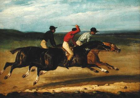 The Horse Race from Jean Louis Théodore Géricault