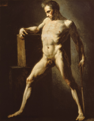 Masculine act. from Jean Louis Théodore Géricault