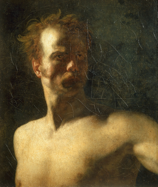 Study of a Man from Jean Louis Théodore Géricault