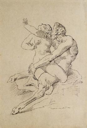 Nymph and Satyr