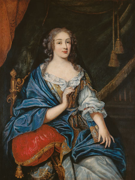 Portrait of Francoise-Louise de la Baume le Blanc (1644-1710) Duchesse de Vaujour, called Mademoisel from Jean Nocret