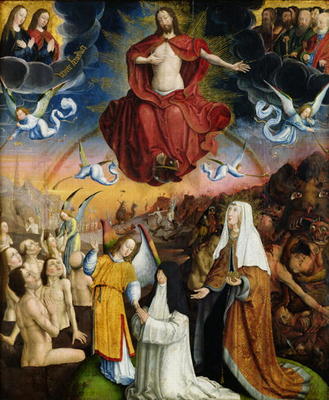 The Last Judgement (oil on panel) from Jean the Elder Bellegambe