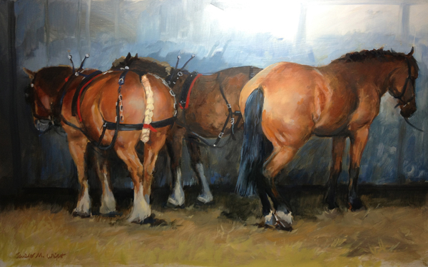Horses - Heavy Horses - Chertsey Show from Jennifer Wright