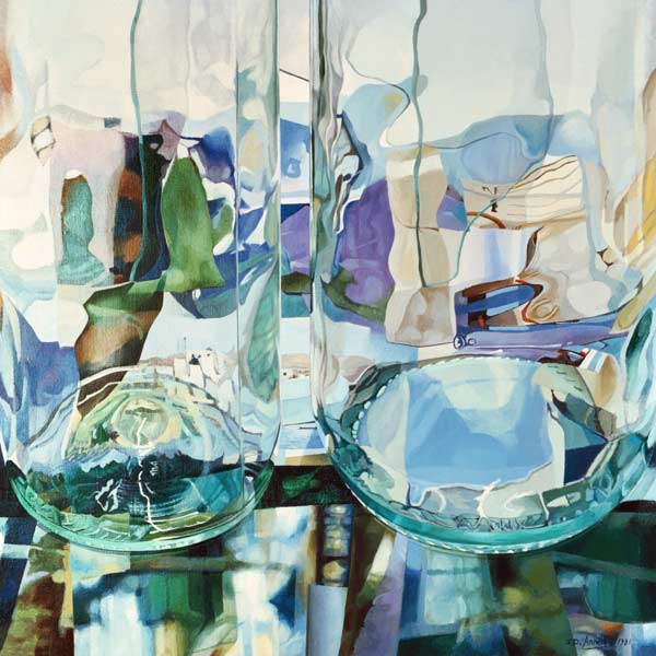 Green Transparency (Transparence verte) 1981 (oil on canvas)  from Jeremy  Annett
