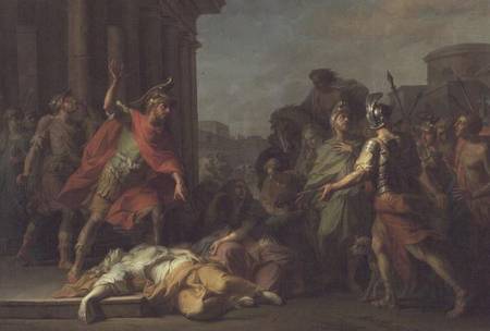 The Death of Lucretia from Jerome Preudhomme