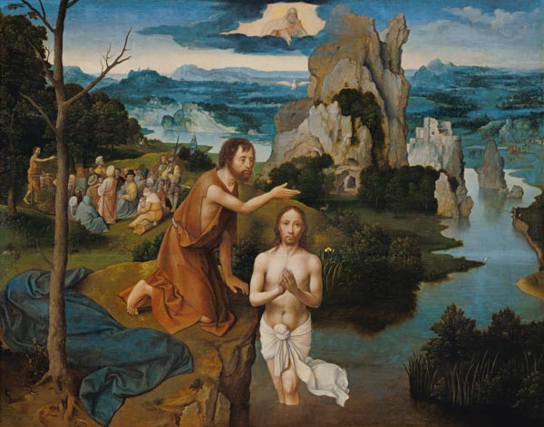 The Baptism of Christ from Joachim Patinir