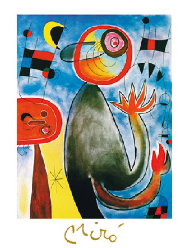 Les echelles en roue - (JM-272) from Joan Miró