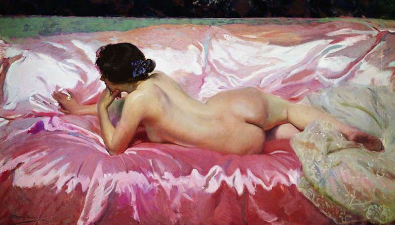 Female nude from Joaquin Sorolla