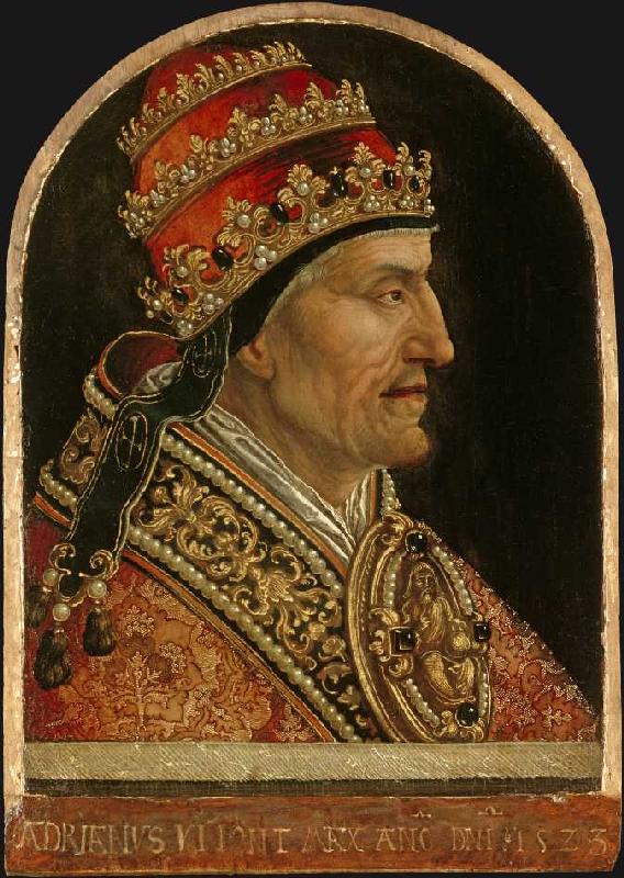 Papst Hadrian VI from Jörg Breu