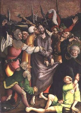 Christ arrested in the Garden of Gethsemane (panel)
