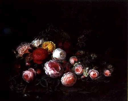 Roses in a Landscape from Johan Laurentz Jensen
