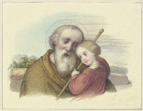 Der Heilige Joseph mit dem Jesuskind