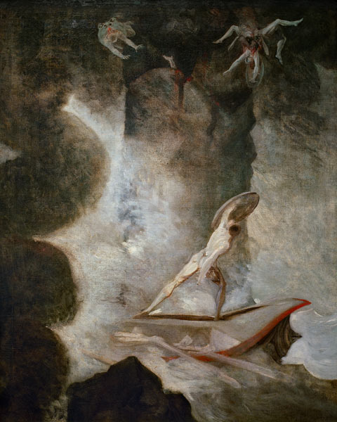 Ulysses between Skylla and Charybdis from Johann Heinrich Füssli