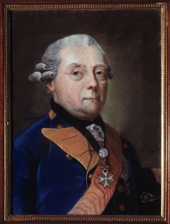 Portrait of Henry Frederick, Prince in Prussia, Margrave of Brandenburg Schwedt (1771–1788) from Johann Heinrich Schmidt