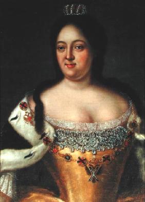 Portrait of Empress Anna Ioannovna (1693-1740)