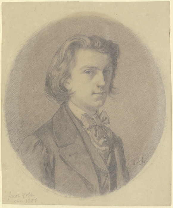 Self-portrait from Johann Jakob Hoff